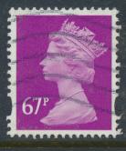 GB Machin 67p SG Y1735 SC# MH398 Used     see details