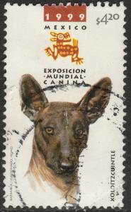 MEXICO 2149b, INTERNATIONAL DOG SHOW, XOLOITZCUINTLE, USED. VF. (1264)