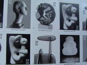 U.S.# 3857-3861(3861a)-MINT/NH--PANE OF 20--ISAMU NOGUCHI-SCULPTOR--2004