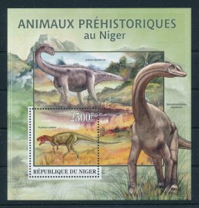[106391] Niger 2013 Prehistoric animals dinosaurs Sheet MNH