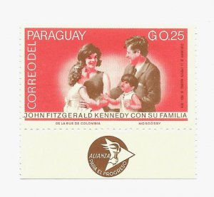 Paraguay 1965 - MNH + Tab - Scott #888