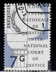 Netherlands Scott o58 Used CTO official stamp top value in set