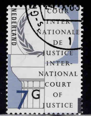 Netherlands Scott O58 Used Cto Official Stamp Top Value In Set Hipstamp