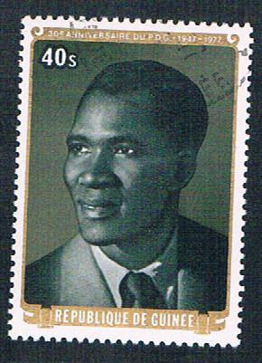 Guinea 743 Used President Toure (BP0943)