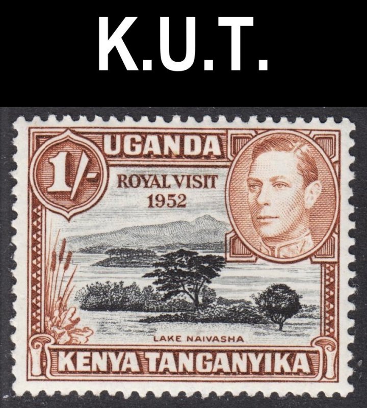 Kenya Uganda Tanzania Scott 80a perf 13 x 12 1/2 VF mint OG tiny HR. Lot # B.