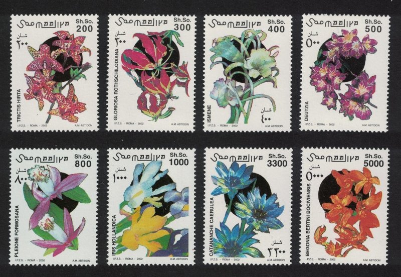 Somalia Flowers 8v 2002 MNH MI#983-990