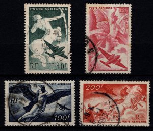 France 1946-47 Airmail, Set [Used]