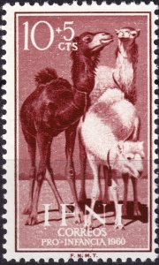 IFNI - 1960 Mi.188 10c+5c Dromedaries - Pro-Infancia - MNH**