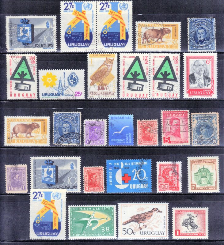 URUGARY STAMP LOT #1   SEE SCAN
