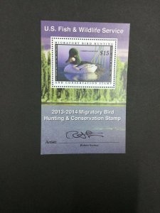 MOMEN: US STAMPS #RW80b DUCK MINT OG NH LOT #41486