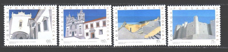 Portugal. 1994. 2051-54. Hotels, architecture. MNH.