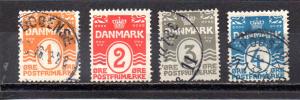 Denmark 57-60 used