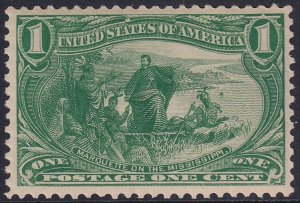 285 U.S. 1898 Trans Mississippi Exposition 1¢ issue MNH CV $75.00