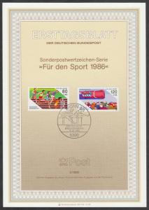 Germany 1986 ETB Sports Promotion Running Bobsleigh