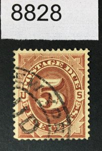 US # J18 POSTAGE DUE USED CAT. $50 LOT #8828