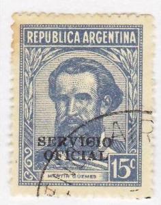 Argentina O59 Guemes - S. Official