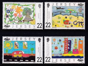 Jersey 937-940 MNH VF