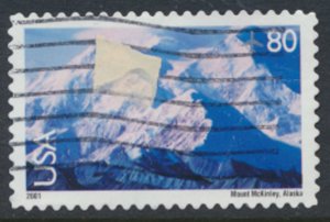 USA 2001 Airmail SC# C137  Mount McKinley   Used    see scan