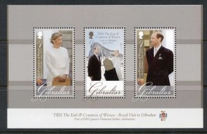 Gibraltar 2012 Visit of the Earl of Wessex (1 S/S) MNH