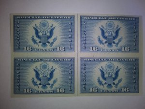 SCOTT #771 NGAI CENTER LINE BLOCK OF 4 MINT NEVER HINGED POST OFFICE FRESH