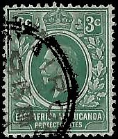 EAST AFRICA AND UGANDA   #41 USED (1)