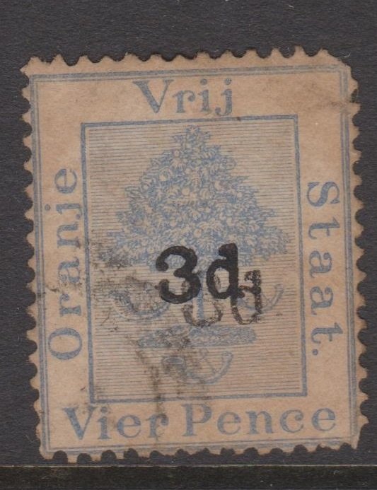 Orange River Colony Sc#27a Used - probably a forgery