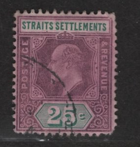 Straits Settlements Sc#117 used F-VF Cv. $40