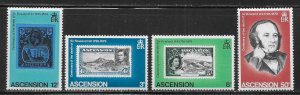 Ascension 247-250 Rowland Hill set MNH