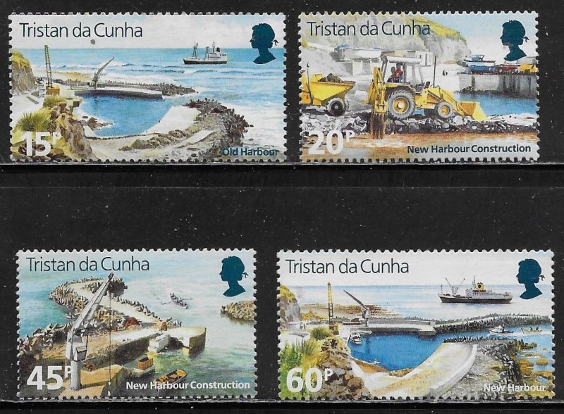 Tristan da Cunha Scott #'s 580 - 583 MNH