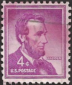 # 1036a USED DRY PRINT ABRAHAM LINCOLN