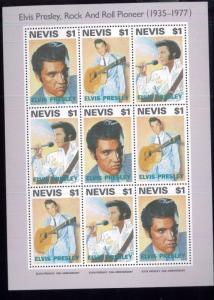 ELVIS PRESLEY Souvenir Sheet #776 MNH - Nevis E1
