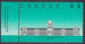 Canada - #1183i Bonsecours Market, CBN Printing, Unitrade CV.$20 - MNH