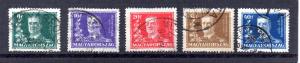 Hungary 445-449 used