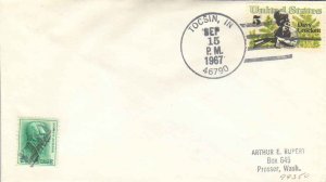 United States Indiana Tocsin 46790 1967 4-bar  1966-1990  Philatelic.