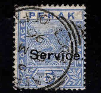 MALAYA Perak Scott o10 Used official stamp