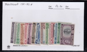 Montserrat 128-42 QEII Definitive mint