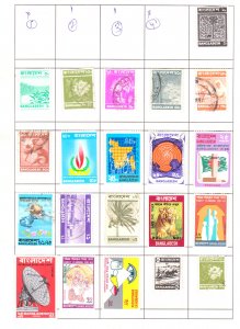 COLLECTION OF BANGLADESH STAMPS - 400V - USED ALL DIFFERENT!!!