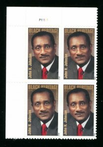 # 4624 John H Johnson Forever Plate Block 2012 
