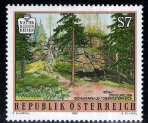 Austria Scott 1777 MNH** 1999 Forest stamp