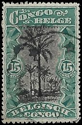 BELGIAN CONGO   #48 USED (3)