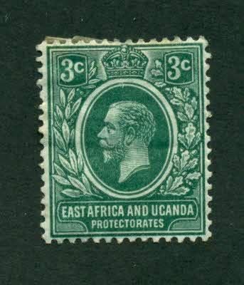 East Africa and Uganda 1912 #41 MH SCV (2018) = $2.50