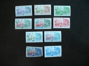 Stamps-France Council of Europe-Scott#1027-1036-Mint Never Hinged Set of10 Stamp