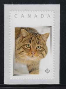 EUROPEAN WILD CAT = Scarce = Picture Postage stamp MNH Canada 2013 [p3-w5/7]