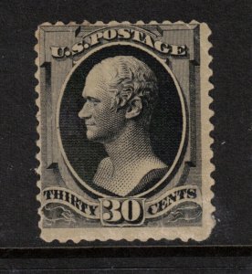 USA #154 Mint Fine Full Original Gum Hinged - Light Thin At Lower Right 