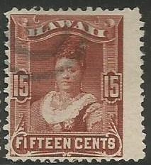 U.S. Scott #41 Hawaii Stamp - Used Single