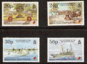 BRITISH INDIAN OCEAN TERRITORY commeratives collection