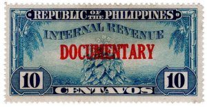 (I.B) Philippines Revenue : Documentary 10c 