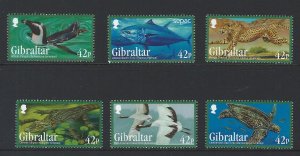 Gibraltar    mnh  sc# 1405-1410