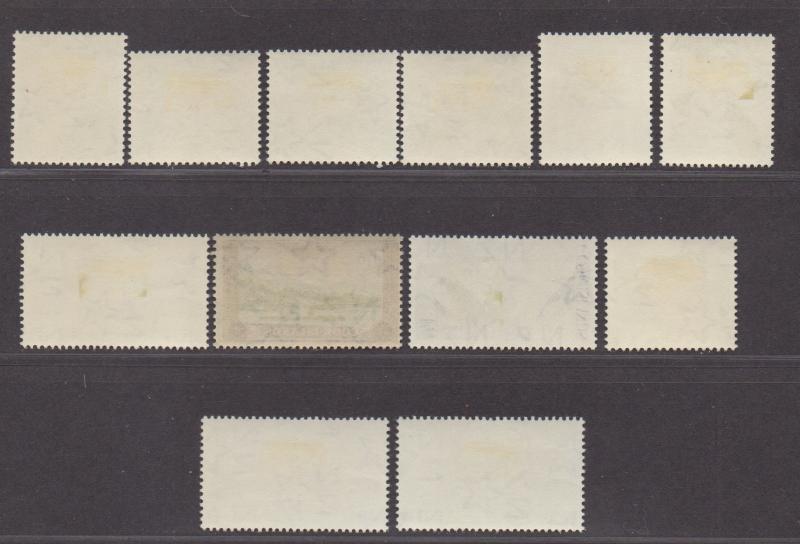 **Cook Islands, SC# 148-158 MH, VF Complete Set, CV $32.05