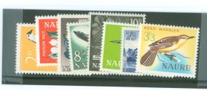 Nauru #49-56 Mint (NH) Single (Complete Set) (Fauna) (Flora)